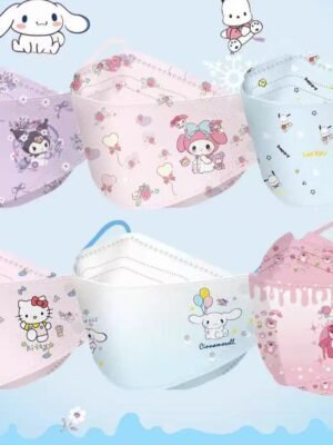 兒童口罩 – KF94 中童口罩(60個)