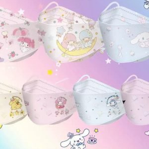兒童口罩 – KF94 中童口罩(70個)