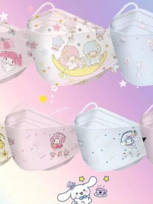 兒童口罩 – KF94 中童口罩(70個)