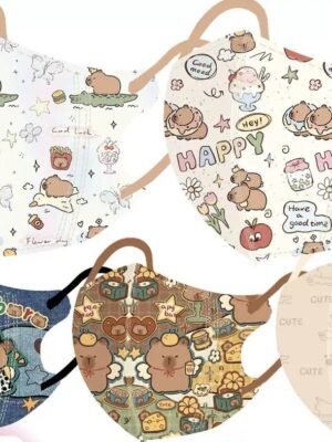 兒童口罩 – Capybara中童口罩(50個)