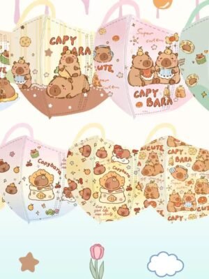 兒童口罩 – Capybara中童口罩(90個)