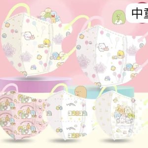 兒童口罩 – 角落生物中童口罩(50個)