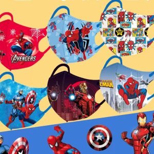 兒童口罩 – Marvel中童口罩(60個)