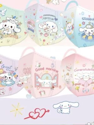 兒童口罩 – Cinnamoroll玉桂狗中童口罩(60個)