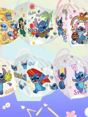 兒童口罩 – 史迪仔Stitch中童口罩(60個)