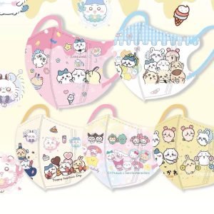 兒童口罩 – Chiikawa 4 中童口罩(50個)