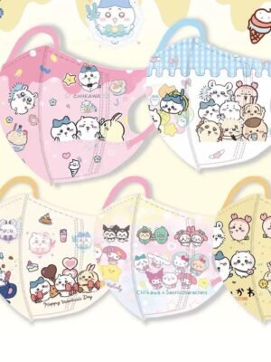 兒童口罩 – Chiikawa 4 中童口罩(50個)