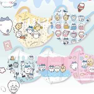 兒童口罩 – Chiikawa 3 中童口罩(50個)