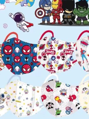 幼兒口罩 - 卡通口罩1-4Y (80個)