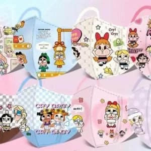 幼兒口罩 - Cry baby口罩1-4Y (80個)