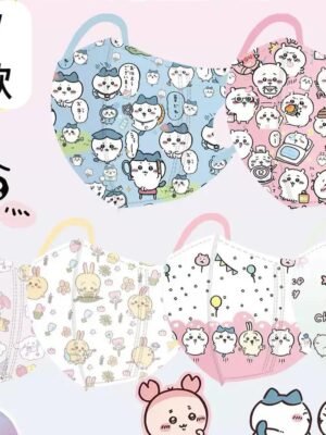兒童口罩 – Chiikawa 幼兒&中童口罩(60個)