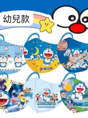幼兒口罩 - 多啦A夢口罩1-4Y (60個)