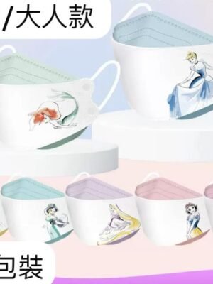 兒童口罩 – 親子款公主口罩(70個)