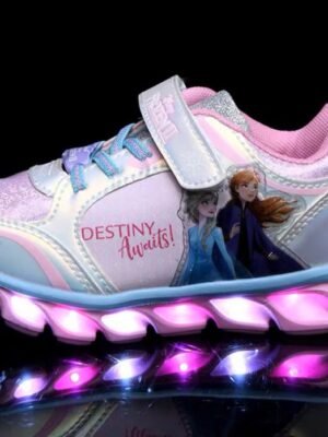閃燈鞋 - Frozen Elsa Anna閃燈波鞋