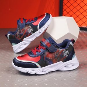 閃燈鞋-Spiderman蜘蛛俠閃燈波鞋2