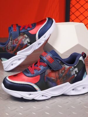 閃燈鞋-Spiderman蜘蛛俠閃燈波鞋2