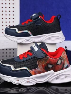 閃燈鞋-Spiderman蜘蛛俠閃燈波鞋