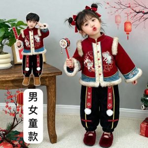 新年衫 – 農曆新年系列🧧兒童拜年套裝