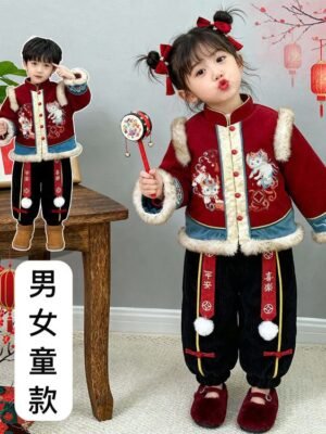 新年衫 – 農曆新年系列🧧兒童拜年套裝