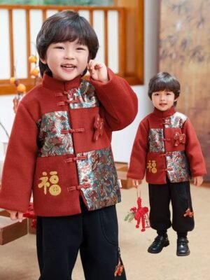 新年衫 – 農曆新年系列🧧男童拜年外套