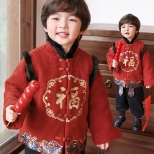 新年衫 – 農曆新年系列🧧兒童福星高照拜年外套