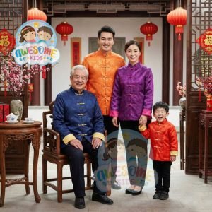 新年系列 – 親子拜年裝