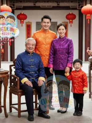 新年系列 – 親子拜年裝