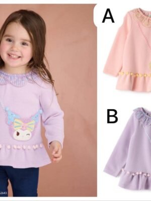 日單Melody &Kuromi公仔袋長袖上衣