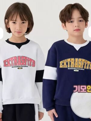 兒童衛衣 - 韓單加絨衛衣