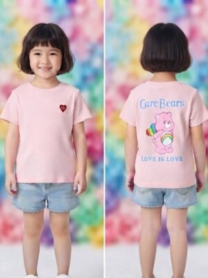 Care bear粉紅短袖tee