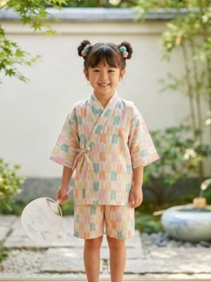 女童浴衣-和風浴衣 (100/130)